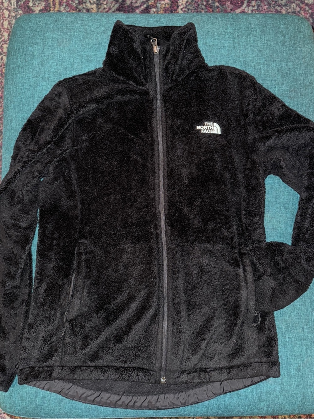 The North Face Women’s Osito Jacket Black Plush Full-Zip Fleece Jacket